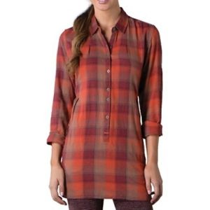 Toad & Co Plaid Tunic